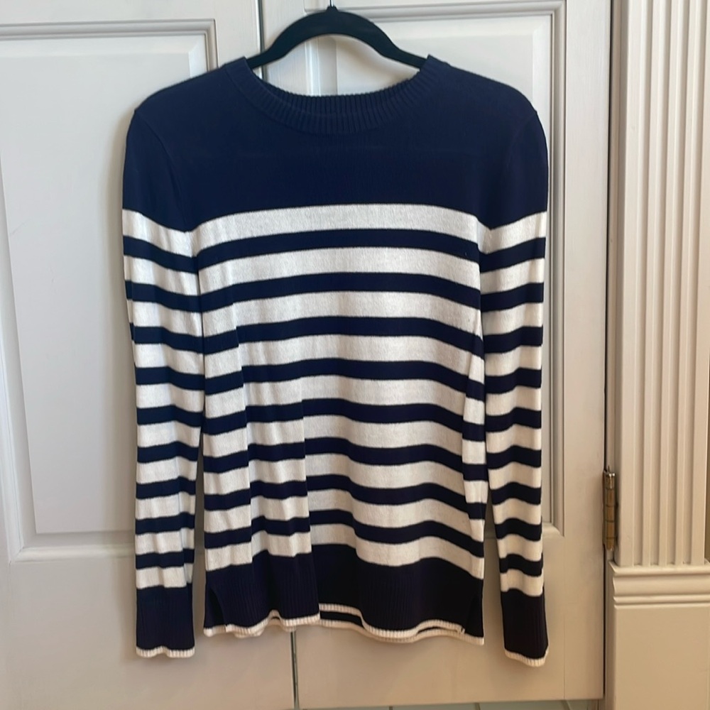 ⛵A New Day navy and white striped sweater⛵